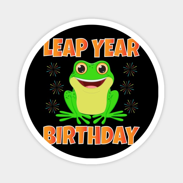 Leap Year Birthday February 29th Magnet by Work Memes